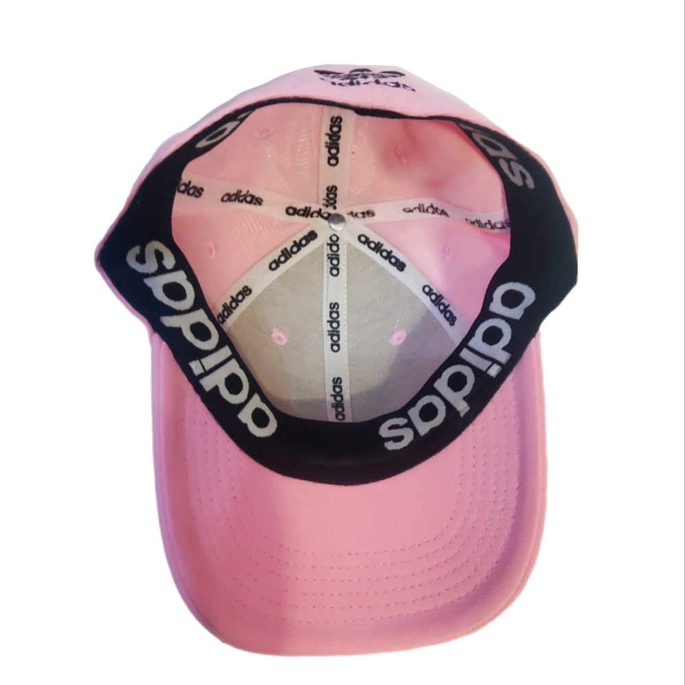Women's ADIDAS Pink & Black Baseball Cap - Picture 6 of 16